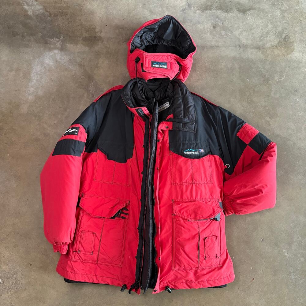 VTG Northern Outfitters Mens Sz L Expedition/Arctic Parka